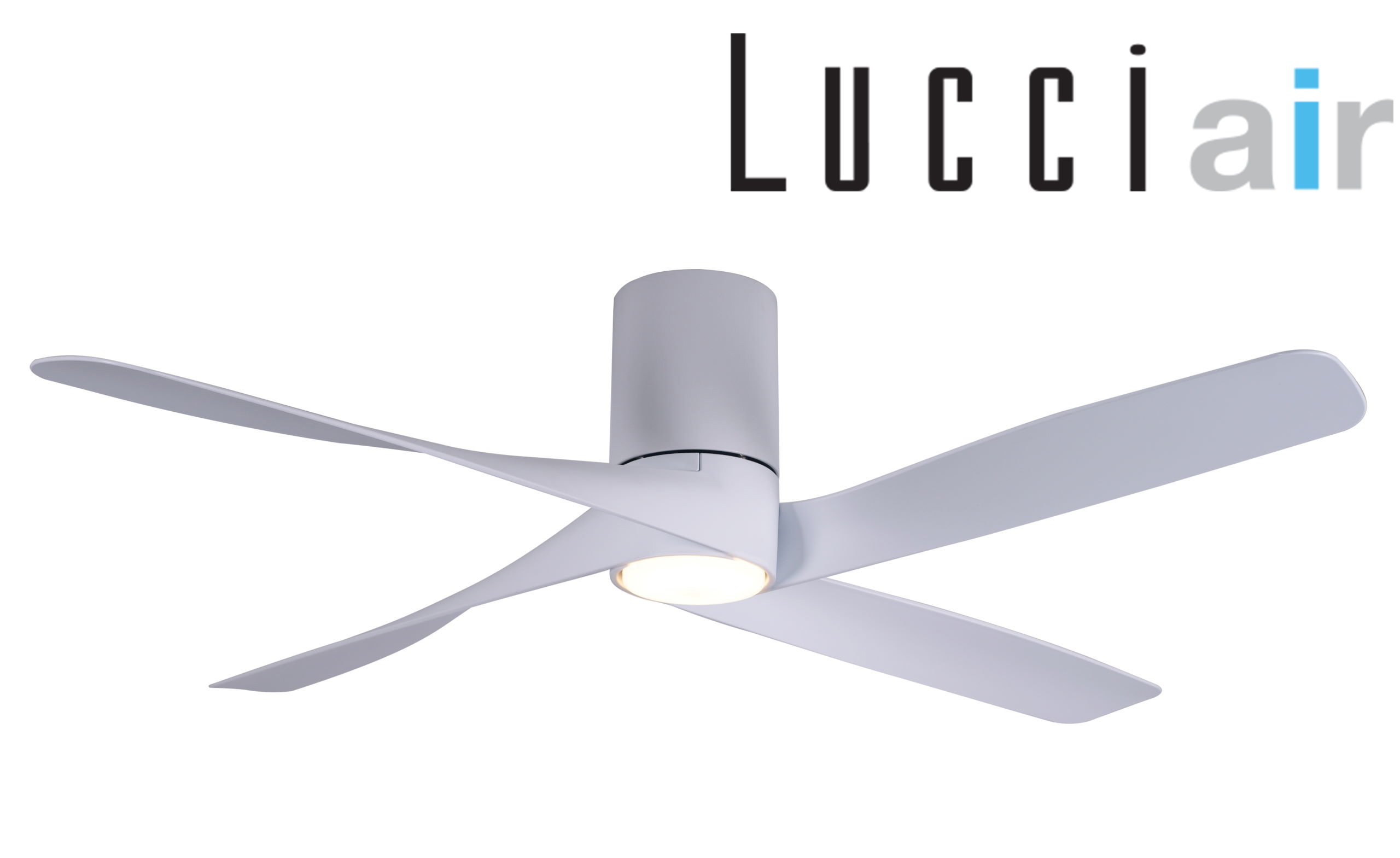 Energiespar Deckenventilator Riviera Weiß 132 cm mit LED Beleuchtung und Fernbedienung Energiespar Deckenventilator Riviera Weiß 132 cm mit LED Beleuchtung und Fernbedienung