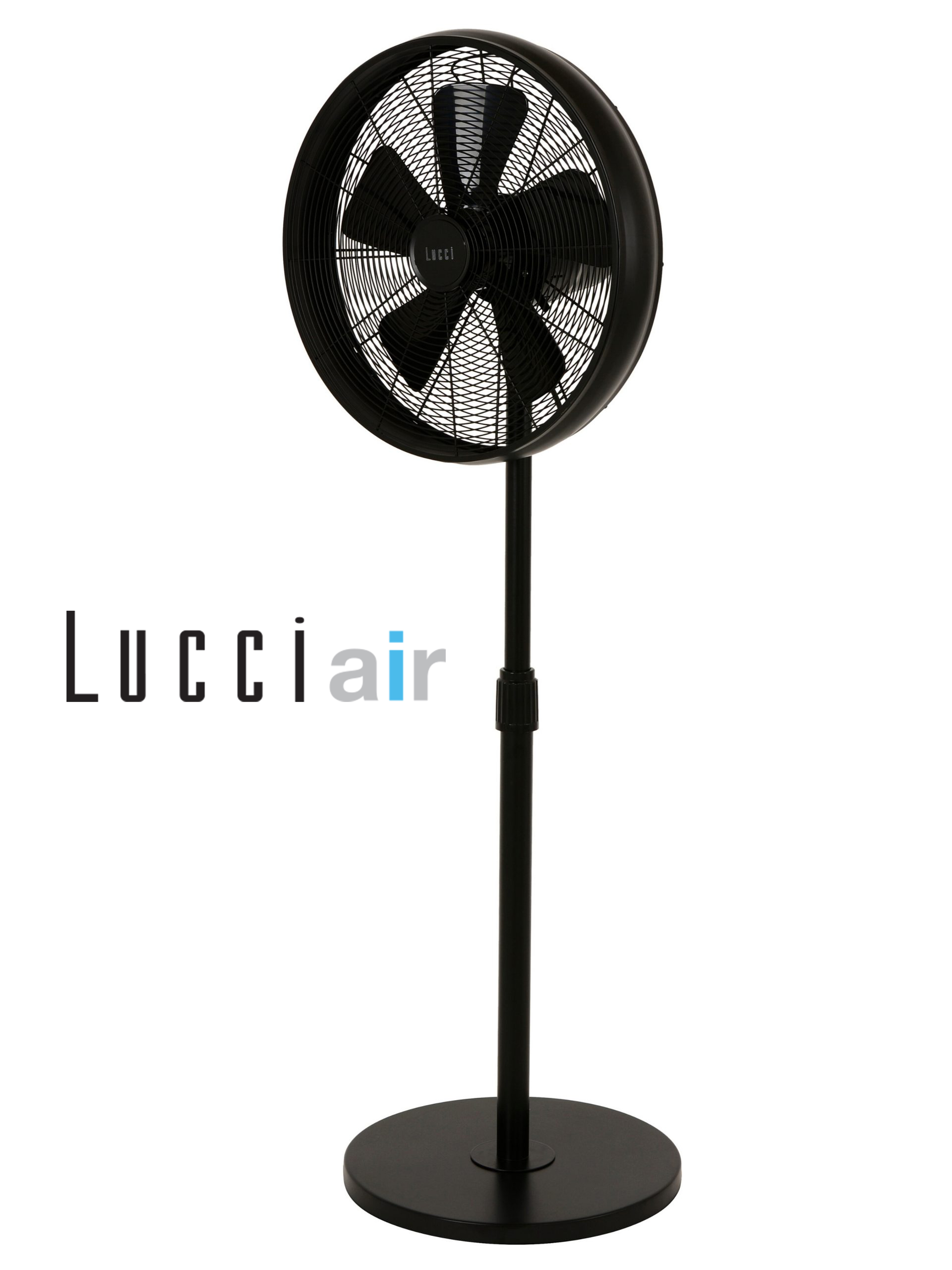 BREEZE - Standventilator in Schwarz BREEZE - Standventilator in Schwarz