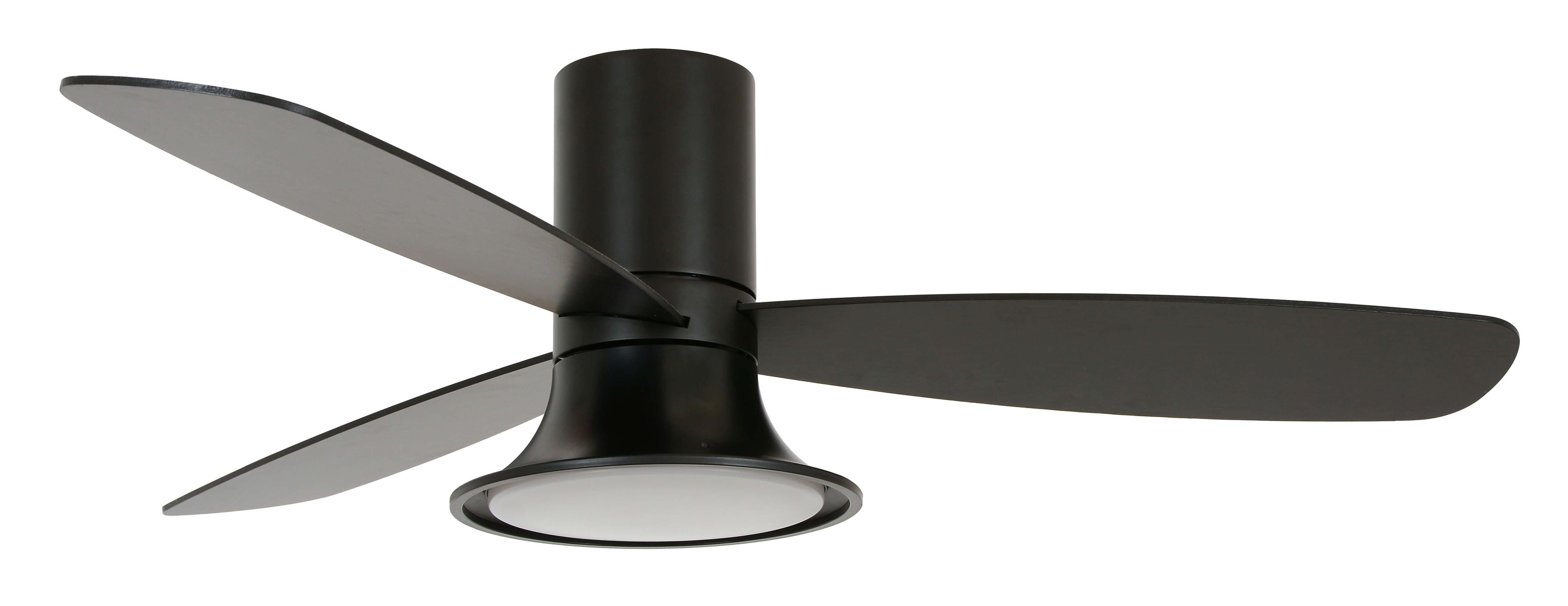 Energiespar Deckenventilator Flusso Schwarz 132 cm mit LED Beleuchtung und Fernbedienung Energiespar Deckenventilator Flusso Schwarz 132 cm mit LED Beleuchtung und Fernbedienung