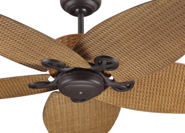 Deckenventilator Fijian II Braun 132 cm mit Wandschalter Deckenventilator Fijian II Braun 132 cm mit Wandschalter