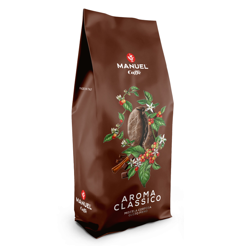 Manuel Caffe Aroma Classico 1kg in ganzer Bohne Manuel Caffe Aroma Classico 1kg in ganzer Bohne