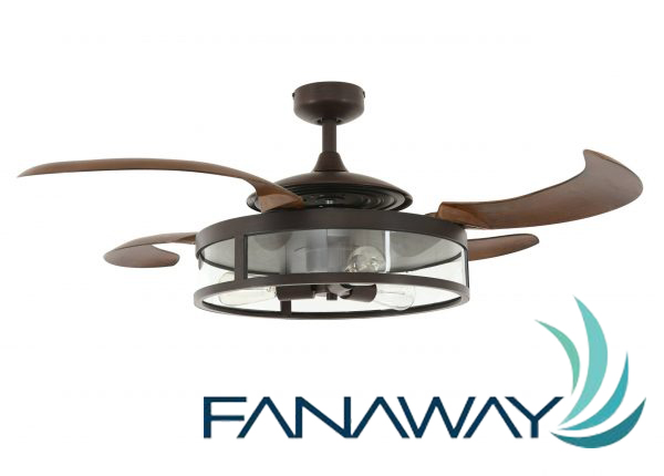 Deckenventilator Fanaway Classic Bronze 122 cm mit Beleuchtung und Fernbedienung